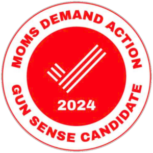 Endorsed by Moms Demand Action 2024 Logo